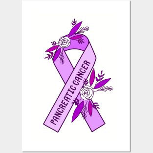 Pancreatic Cancer Awareness Posters and Art